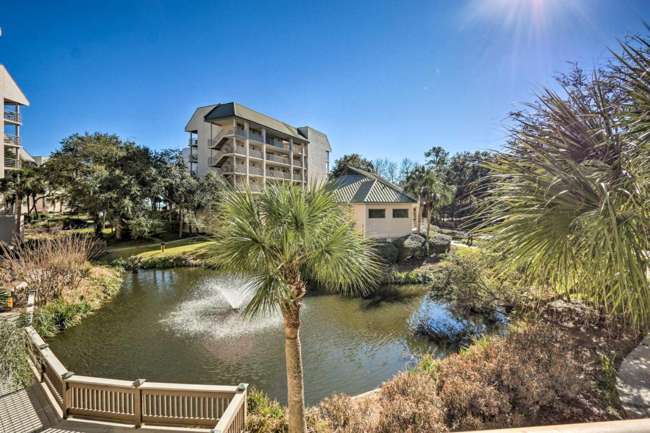 Palmetto Dunes Villa With Lagoon And Fountain Views 希爾頓黑德島 外观 照片