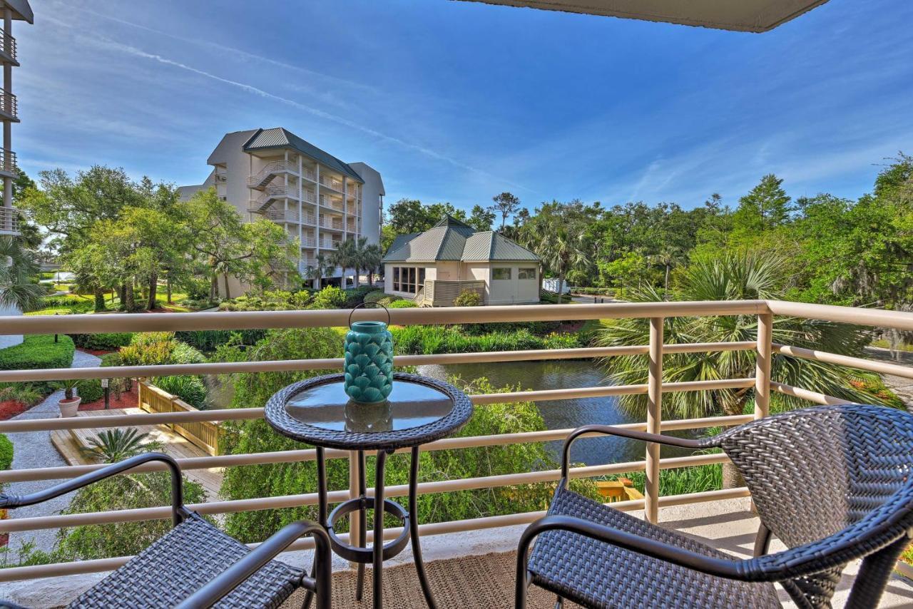 Palmetto Dunes Villa With Lagoon And Fountain Views 希爾頓黑德島 外观 照片
